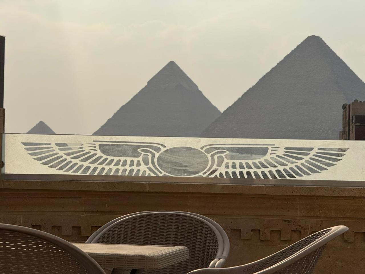 Nazlet el-Sîsi Mirage Pyramids View Hotel מראה חיצוני תמונה