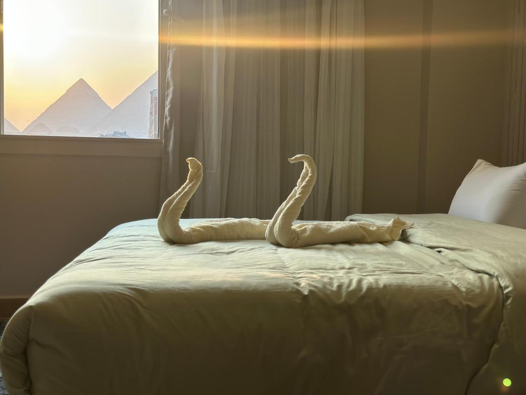 Nazlet el-Sîsi Mirage Pyramids View Hotel מראה חיצוני תמונה