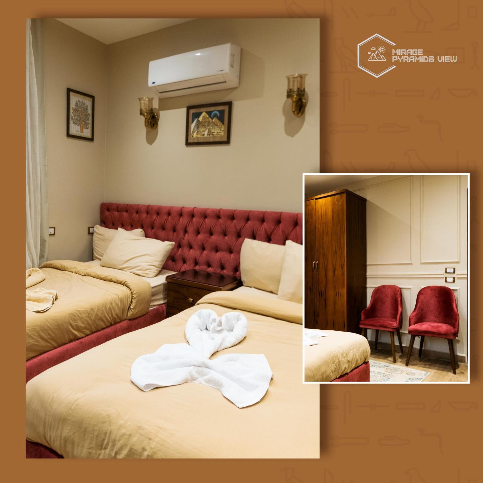 Nazlet el-Sîsi Mirage Pyramids View Hotel מראה חיצוני תמונה
