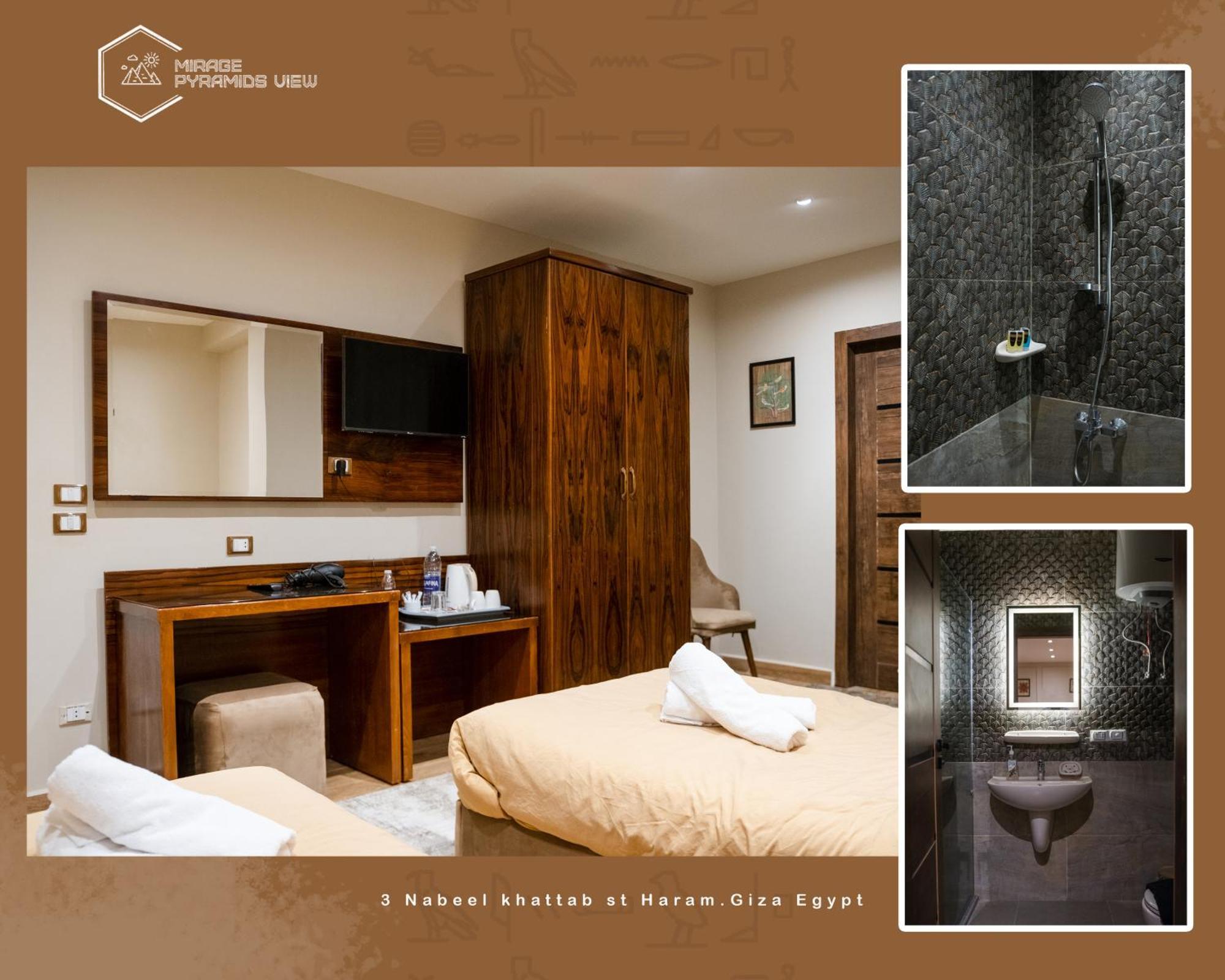 Nazlet el-Sîsi Mirage Pyramids View Hotel מראה חיצוני תמונה