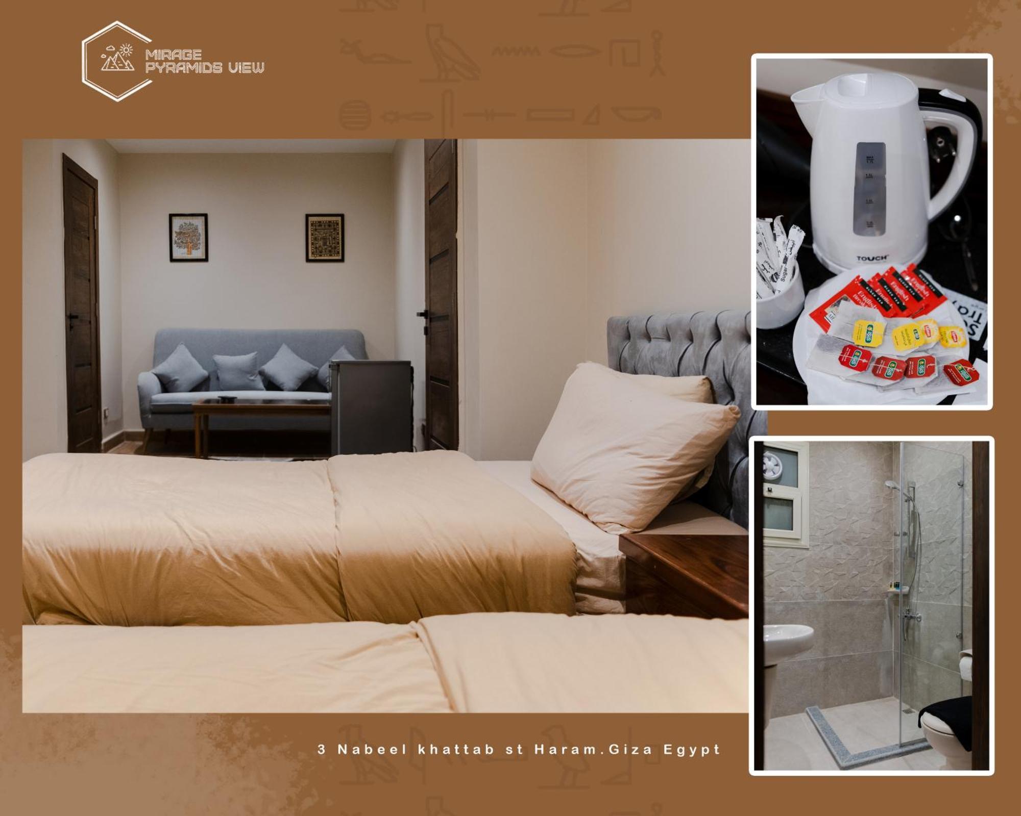 Nazlet el-Sîsi Mirage Pyramids View Hotel מראה חיצוני תמונה