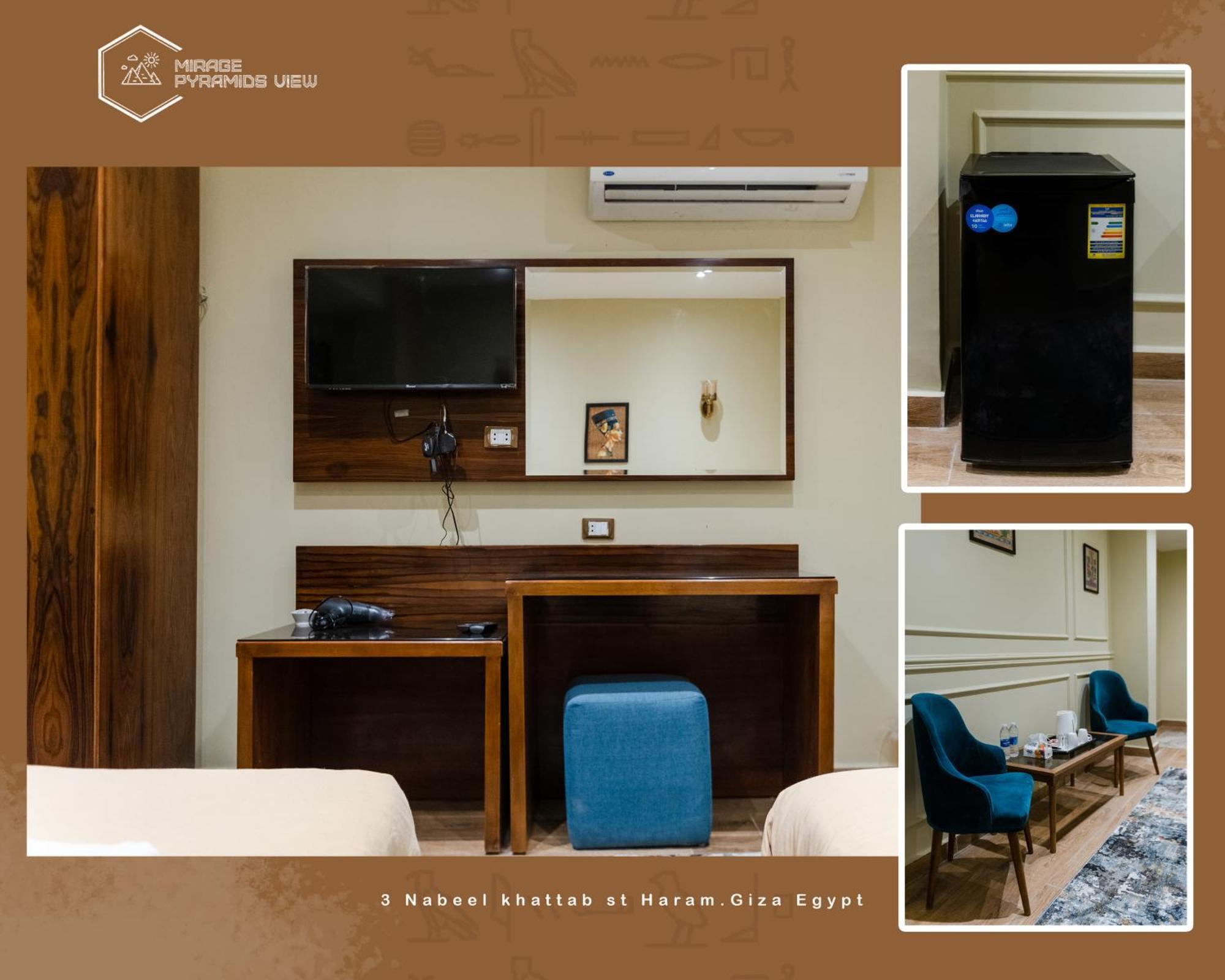 Nazlet el-Sîsi Mirage Pyramids View Hotel מראה חיצוני תמונה
