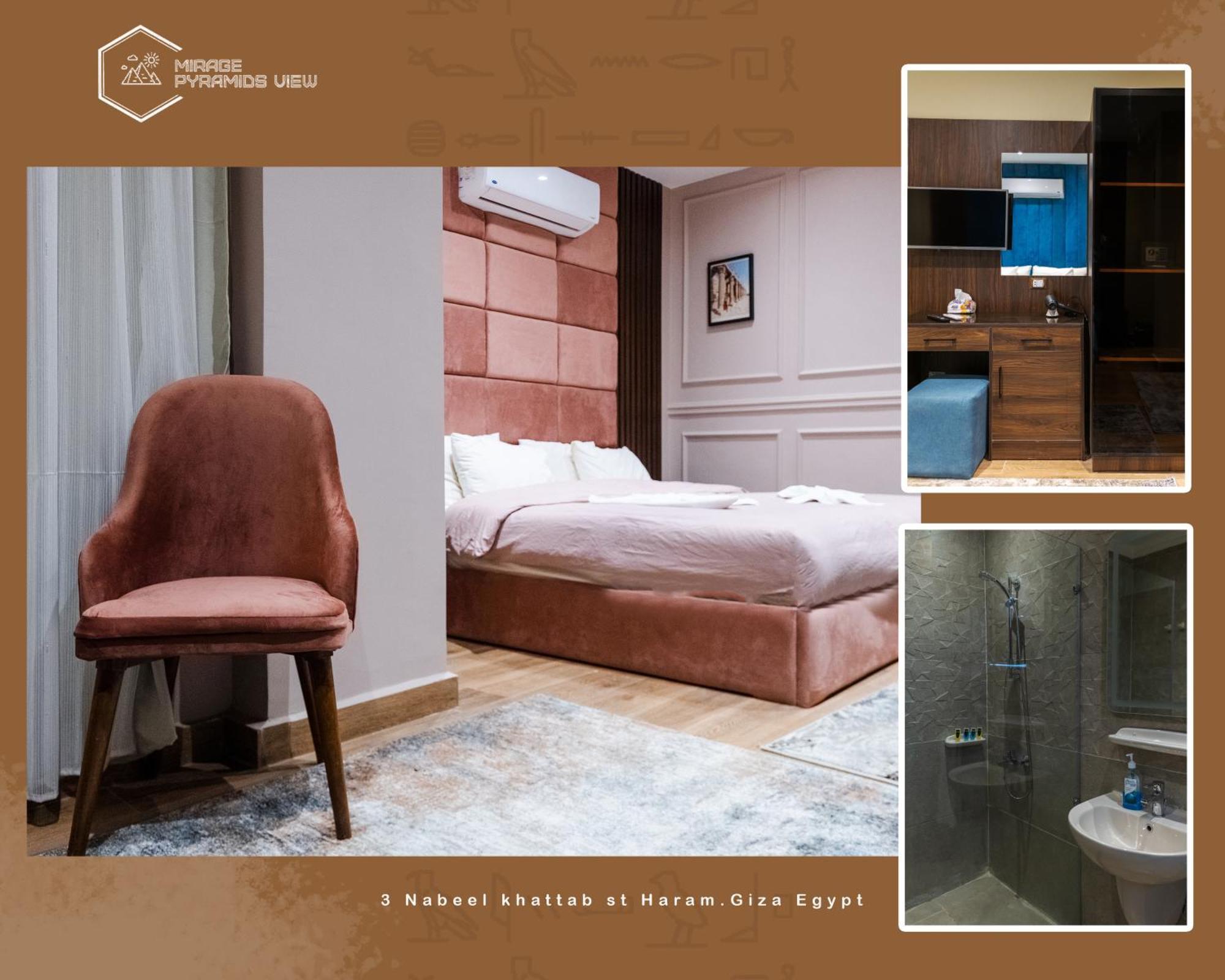 Nazlet el-Sîsi Mirage Pyramids View Hotel מראה חיצוני תמונה