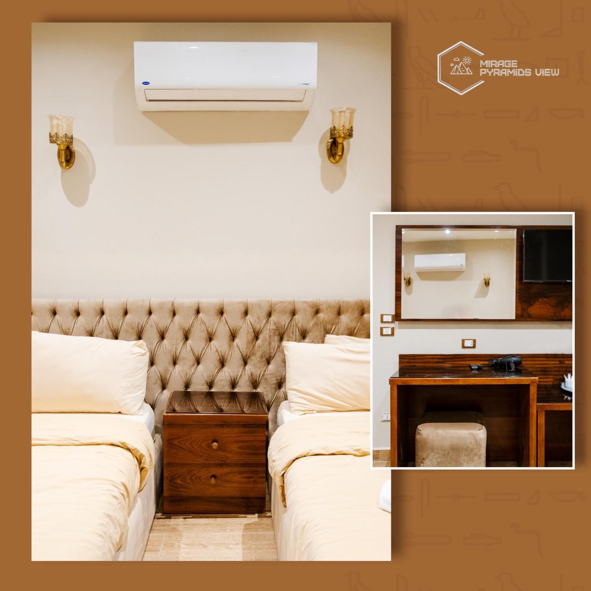 Nazlet el-Sîsi Mirage Pyramids View Hotel מראה חיצוני תמונה