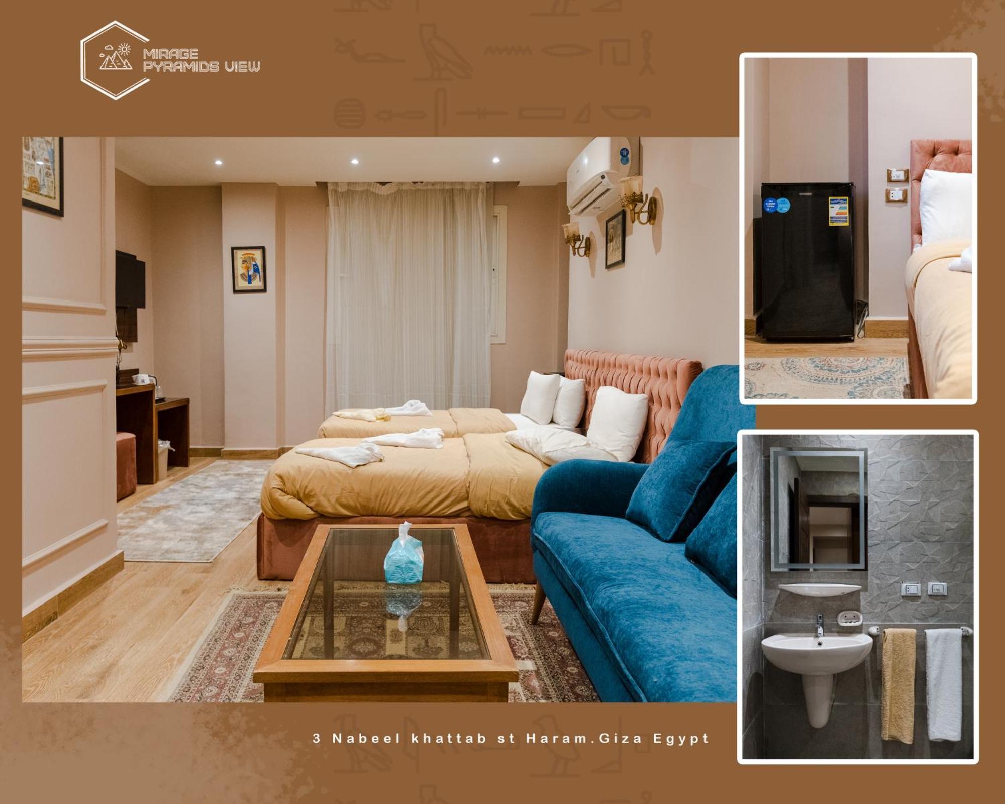 Nazlet el-Sîsi Mirage Pyramids View Hotel מראה חיצוני תמונה