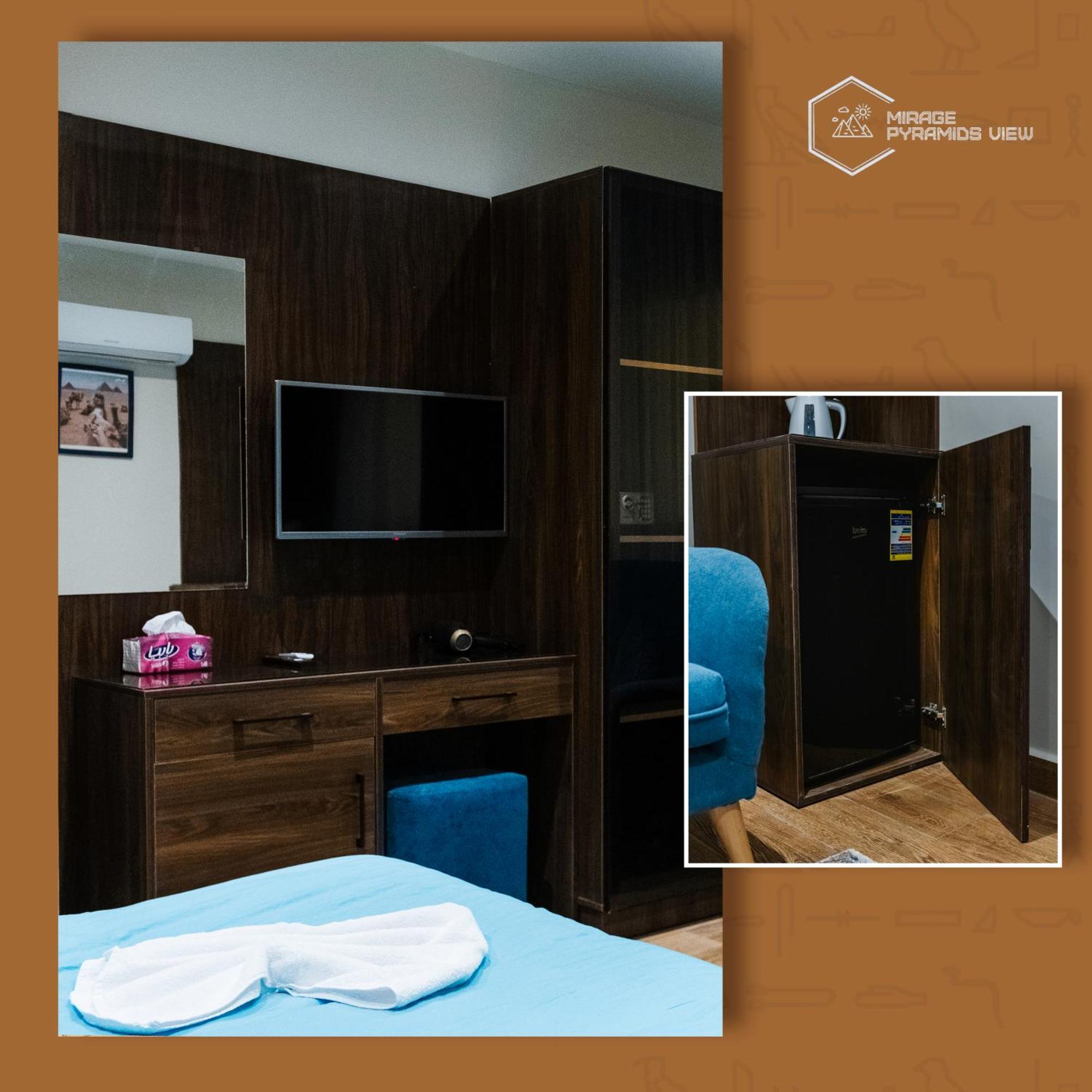 Nazlet el-Sîsi Mirage Pyramids View Hotel מראה חיצוני תמונה